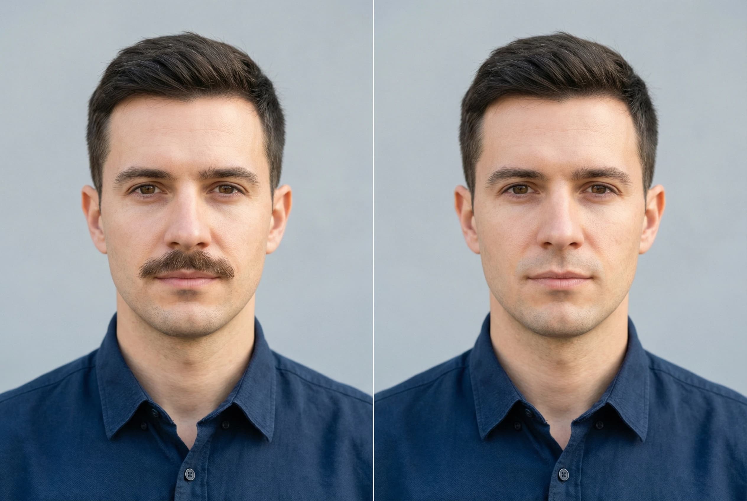 Mustache Removal Image 4