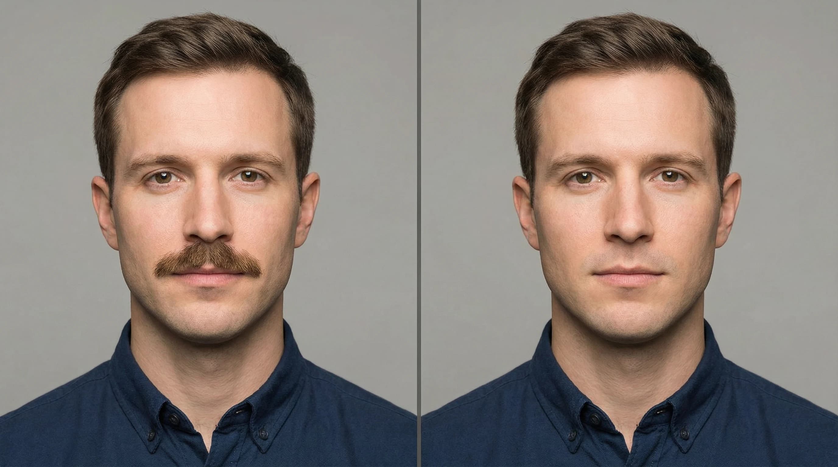 Mustache Removal Image 7